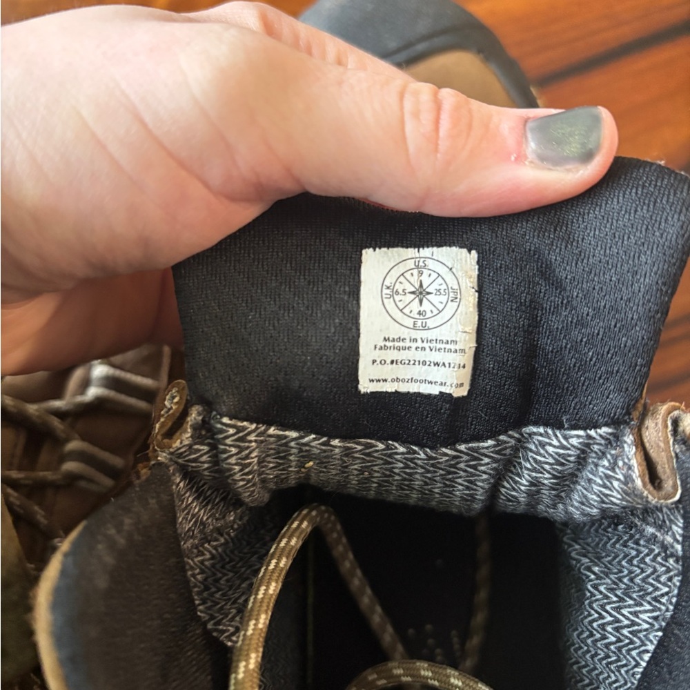 Obōz Women’s Bridger Mid Waterproof Hiking Boots - Picture 4 of 4